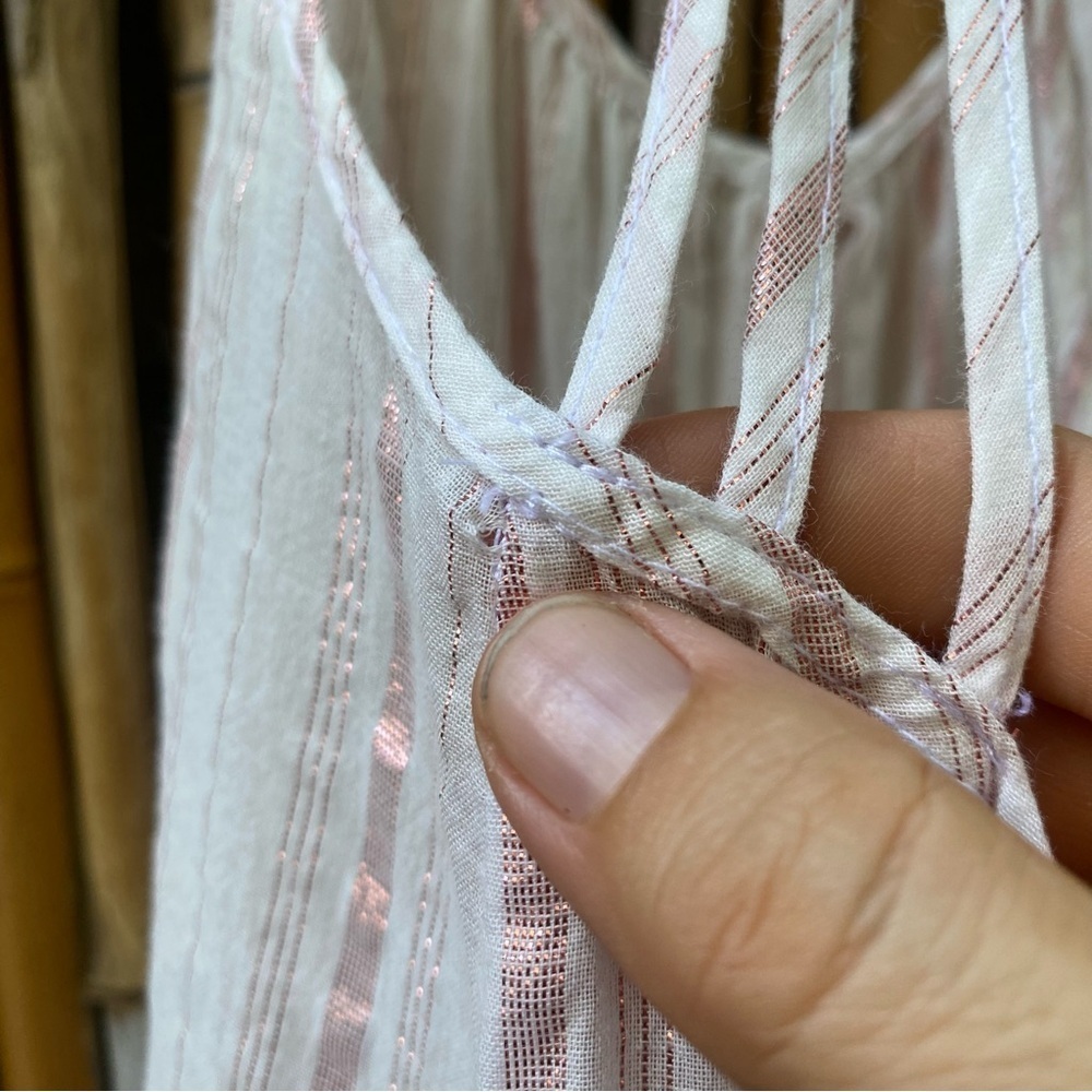 9SEED Tiered Midi Dress Swim Cover P/S - Picture 5 of 9